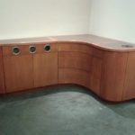 Installed commercial breakfast bar